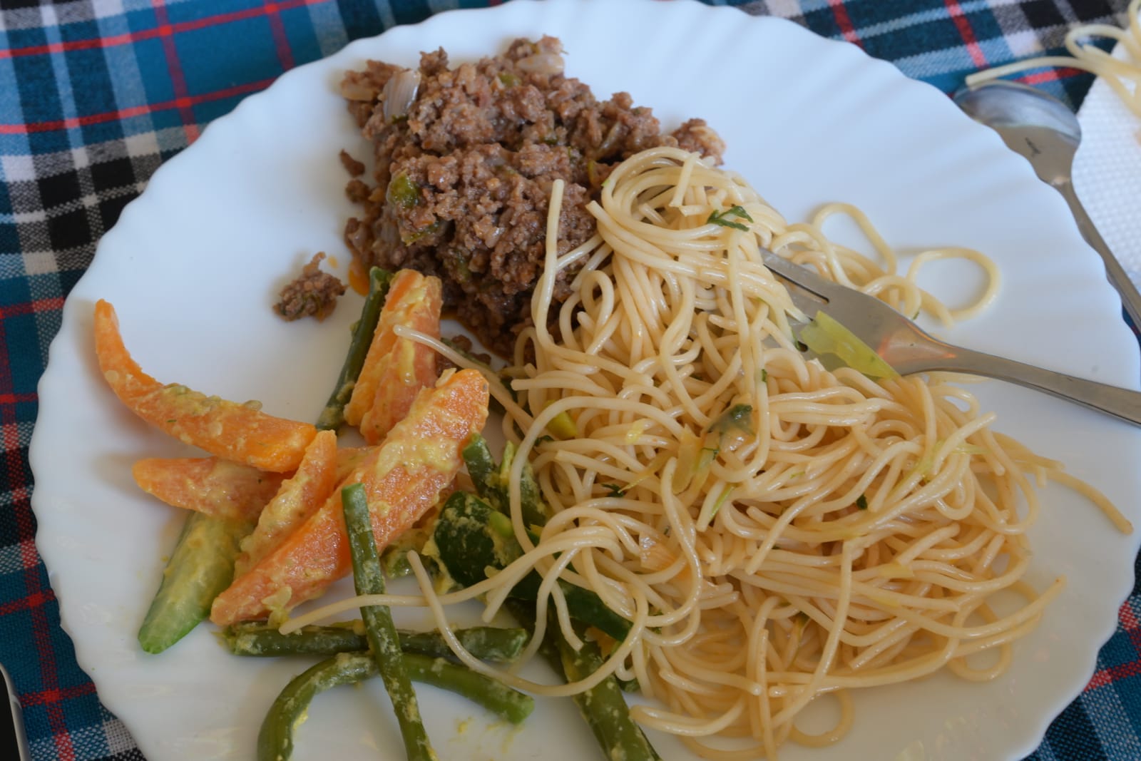 サファリ中に専属シェフが用意した昼食